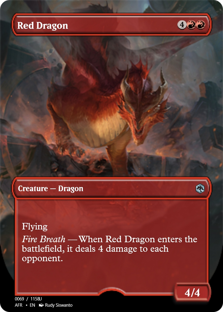 Red Dragon (PRM-92754) - Magic Online Promos Foil