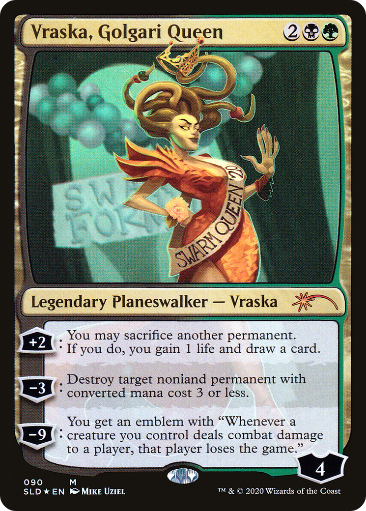 Vraska, Golgari Queen (090) (SLD-090) - Secret Lair Drop Foil