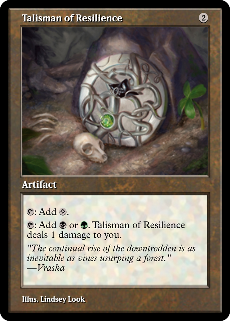 Talisman of Resilience (PRM-91391) - Magic Online Promos
