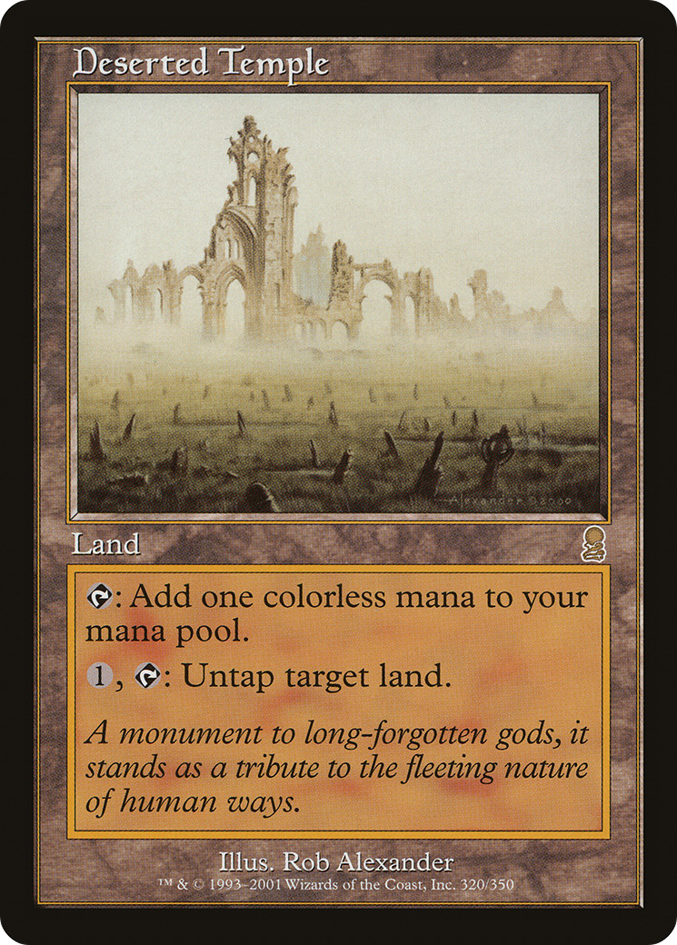 Deserted Temple (ODY-320) - Odyssey