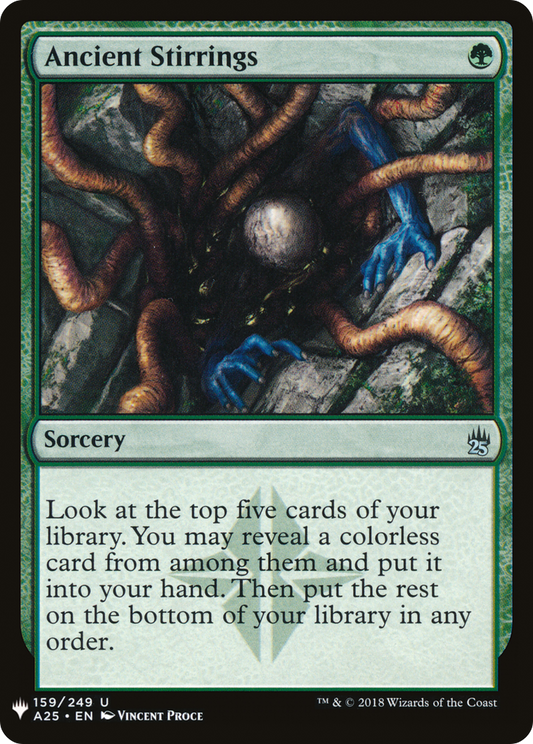 Ancient Stirrings (LIST-159) - The List