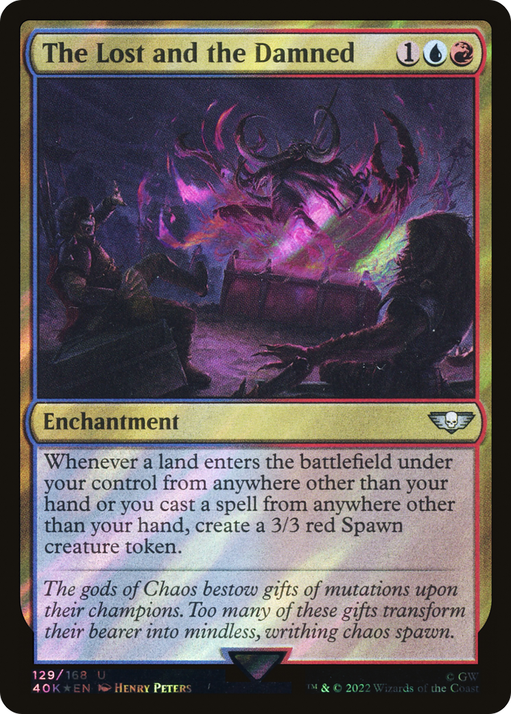 The Lost and the Damned (40K-129★) - Warhammer 40,000 Commander Foil