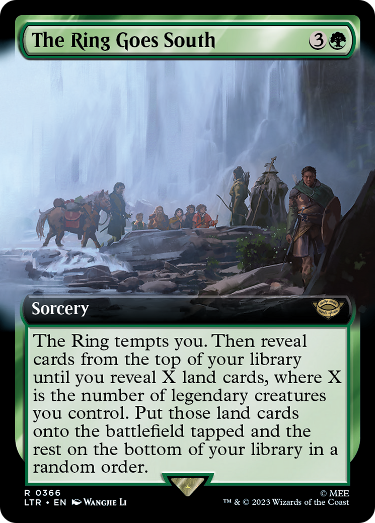 The Ring Goes South (LTR-366) - The Lord of the Rings: Tales of Middle-earth: (Extended Art)