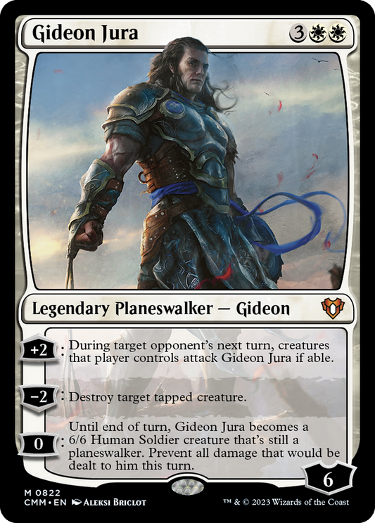 Gideon Jura (CMM-822) - Commander Masters