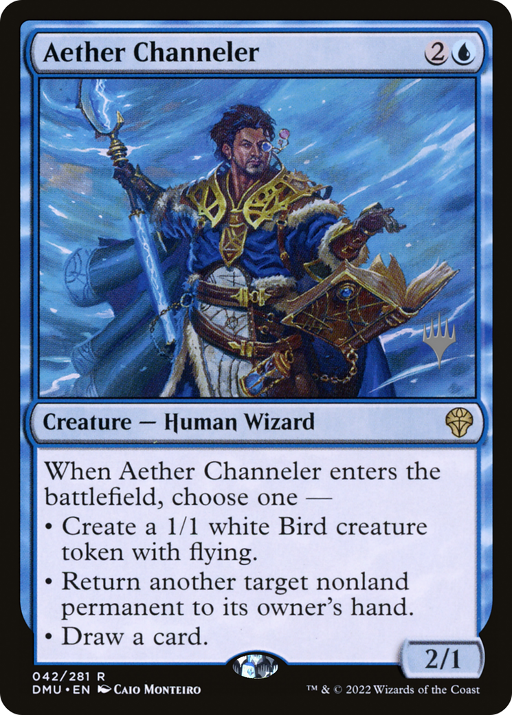 Aether Channeler (PPDMU-42P) - Dominaria United Promos