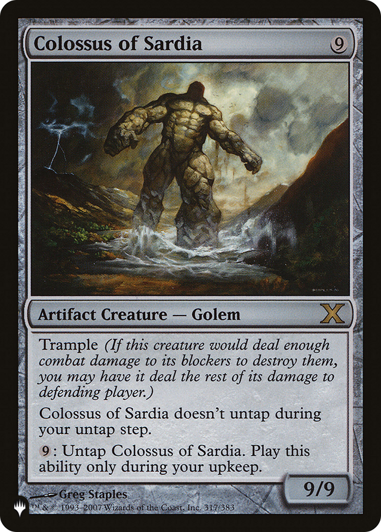 Colossus of Sardia (LIST-10E-317) - The List