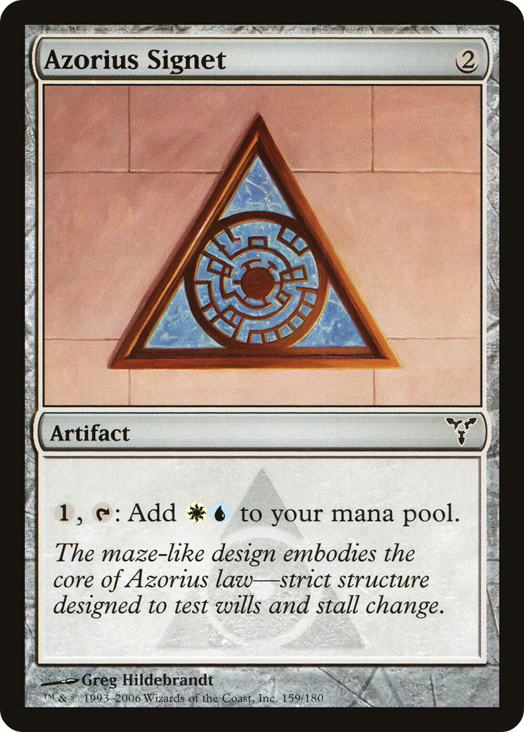 Azorius Signet (DIS-159) - Dissension