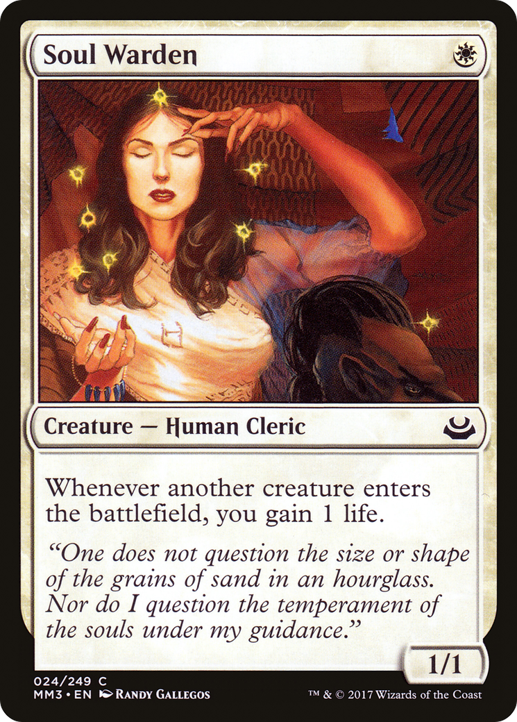 Soul Warden (MM3-024) - Modern Masters 2017 Foil