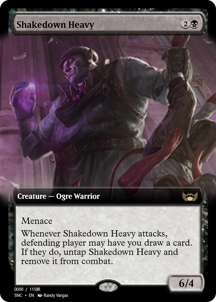 Shakedown Heavy (PRM-99731) - Magic Online Promos Foil