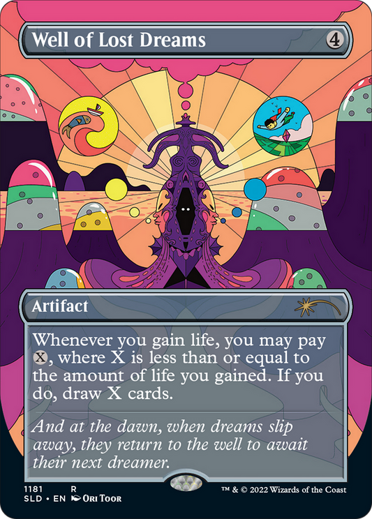 Well of Lost Dreams (SLD-1181) - Secret Lair Drop (Borderless) Foil