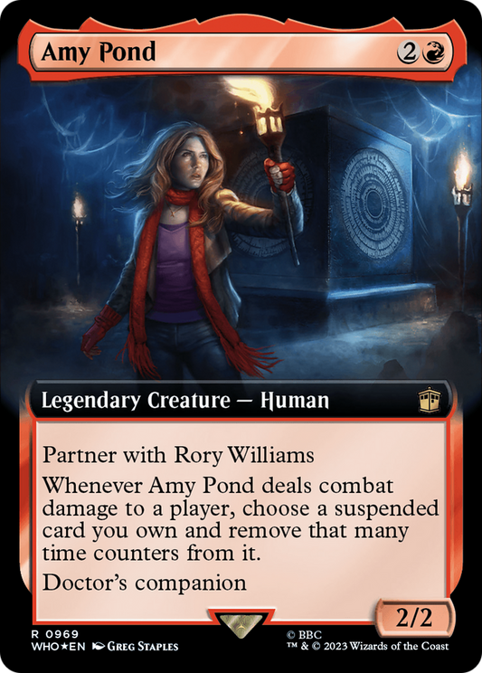Amy Pond (WHO-969) - Doctor Who: (Extended Art) Foil