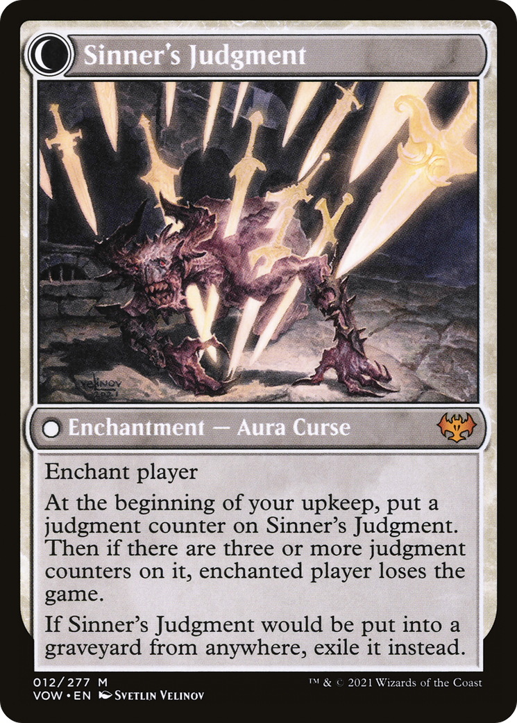 Faithbound Judge // Sinner's Judgment (VOW-012) - Innistrad: Crimson Vow