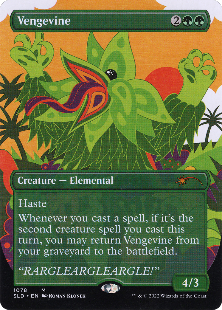 Vengevine (SLD-1078) - Secret Lair Drop (Borderless)