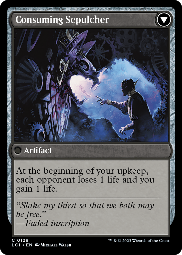 Tithing Blade // Consuming Sepulcher (LCI-128) - The Lost Caverns of Ixalan Foil