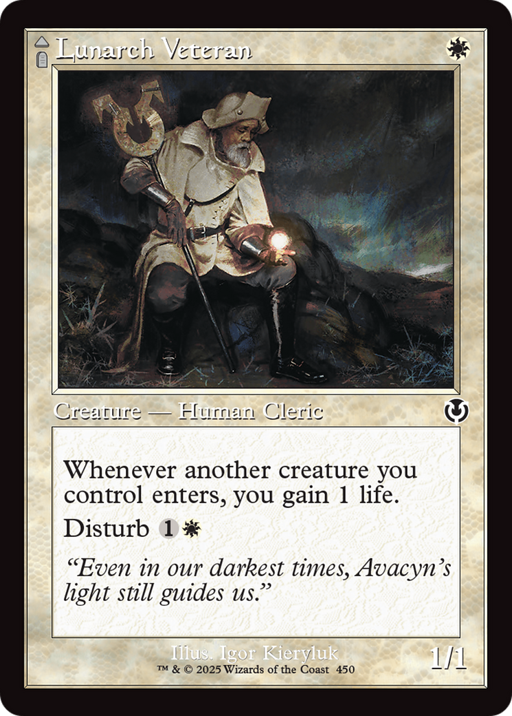 Lunarch Veteran // Luminous Phantom (INR-450) - Innistrad Remastered Foil