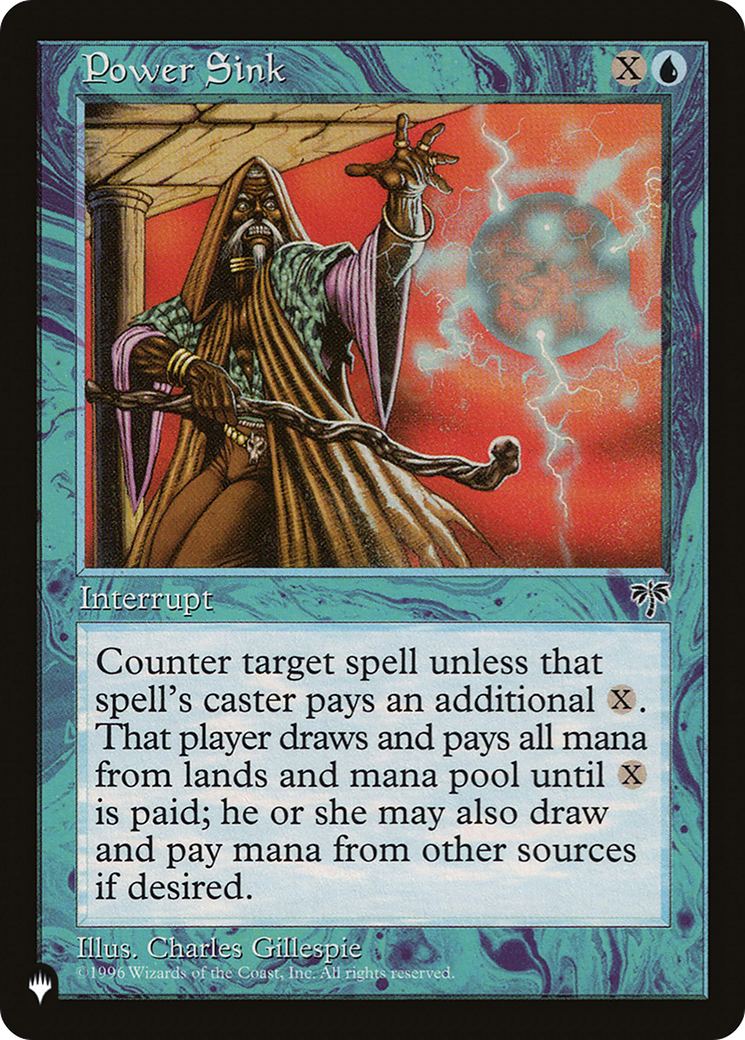 Power Sink (LIST-) - The List