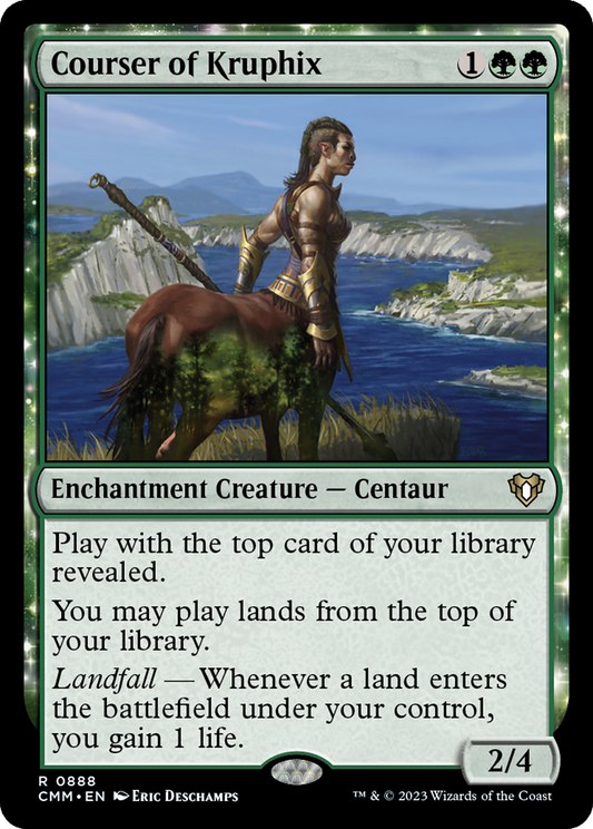 Courser of Kruphix (CMM-888) - Commander Masters: (enchantment)