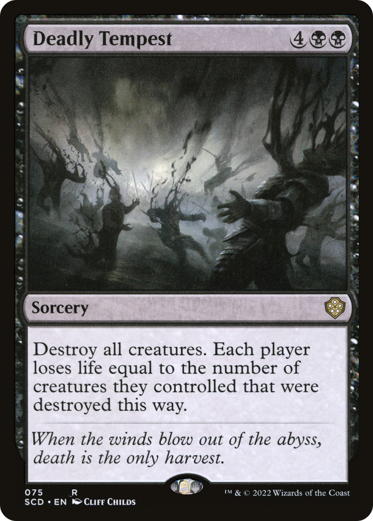 Deadly Tempest (SCD-075) - Starter Commander Decks
