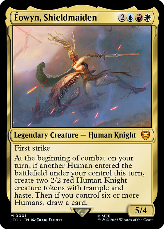 Éowyn, Shieldmaiden (LTC-001) - Tales of Middle-earth Commander Foil