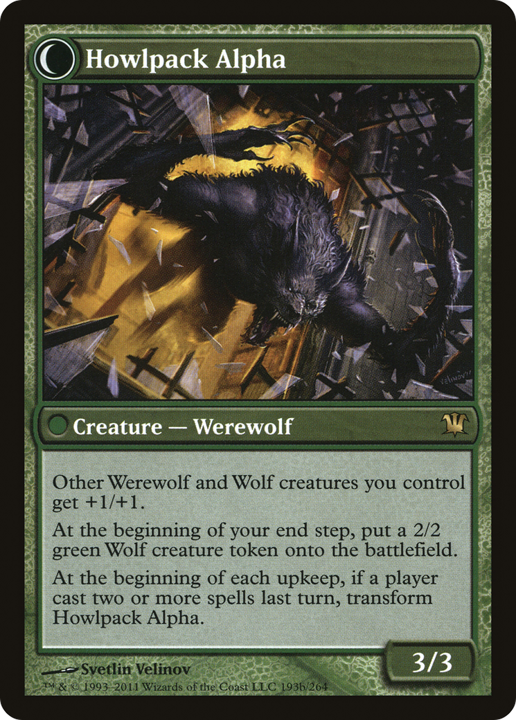 Mayor of Avabruck // Howlpack Alpha (ISD-193) - Innistrad: (Double Faced Transform)