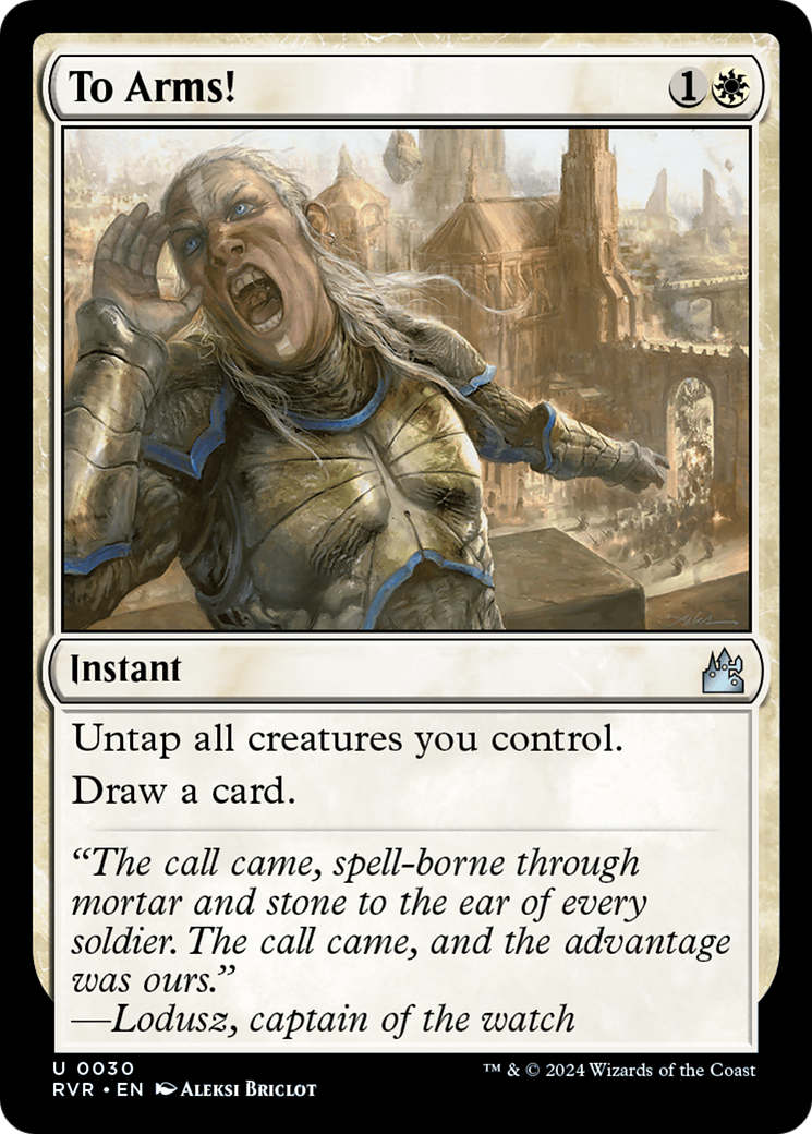 To Arms! (RVR-030) - Ravnica Remastered