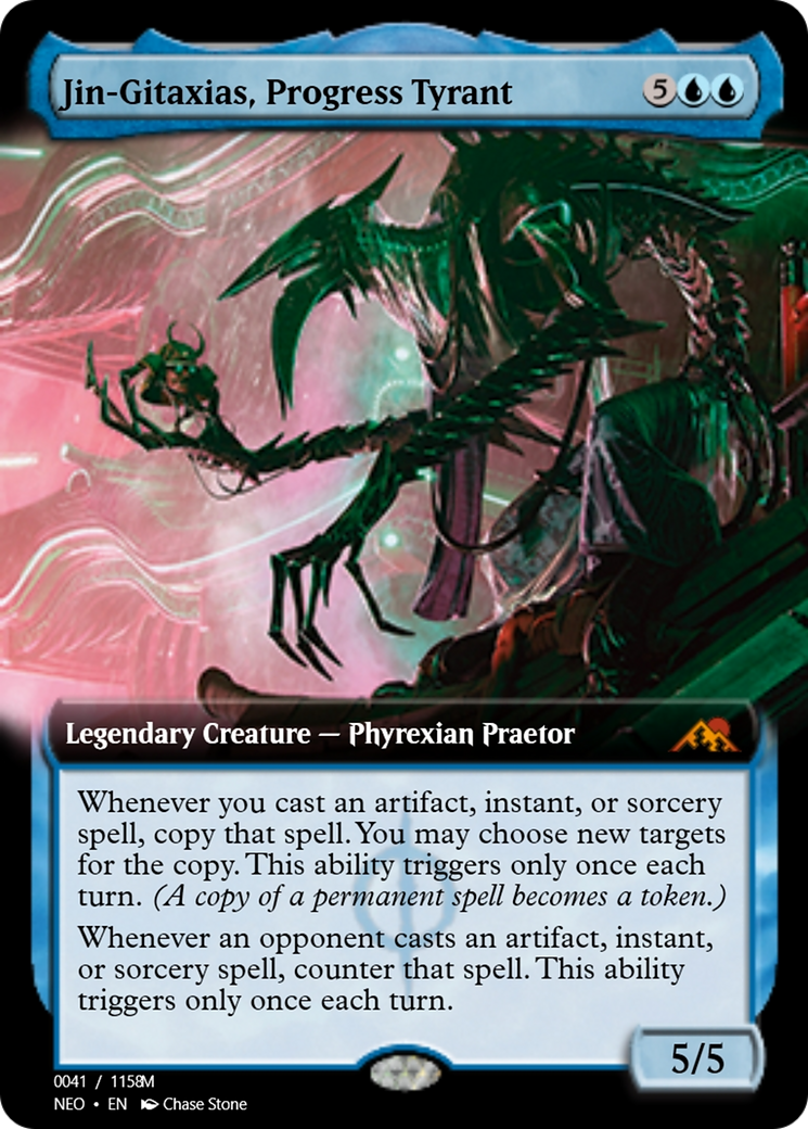 Jin-Gitaxias, Progress Tyrant (PRM-97945) - Magic Online Promos