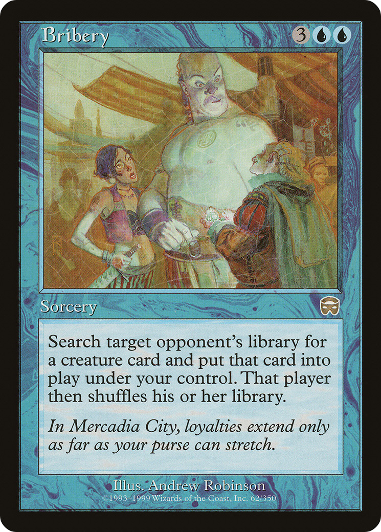 Bribery (MMQ-062) - Mercadian Masques