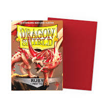 Dragon shield Matte:  Ruby