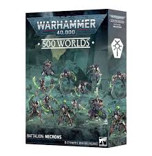 500 Worlds Battalion: Necrons Releasing Saturday, January 24, 2026