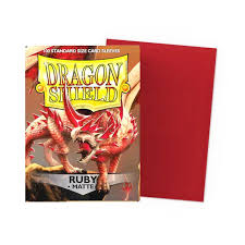 Dragonshield Matte Ruby