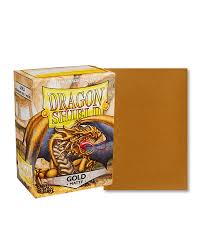 Dragonshield Matte Gold