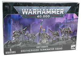 Grey Knights:  Brotherhood Terminator Squad