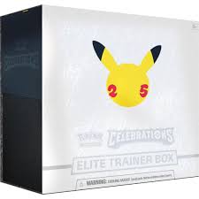 Pokemon Sealed: Elite Trainer Box Celebrations 25