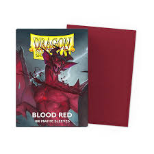 Dragon shield Matte:  Blood Red
