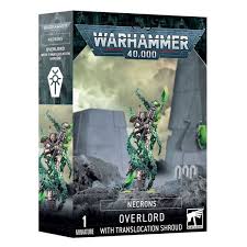 Necrons:  Overlord with Translocation Shroud