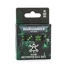Necrons Destroyer Cult Dice Releasing Saturday, January 24, 2026