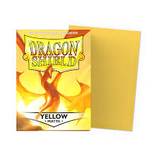 Dragon Shield Matte:  Yellow