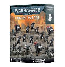 Space Marine:  Combat Patrol Iron Hands  Shipping oct 25th