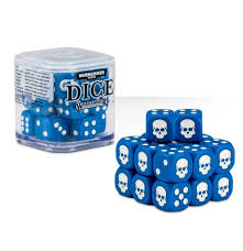 Warhammer Dice:  Blue