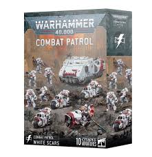 Space Marine:  Combat Patrol White Scars  Shipping oct 25th