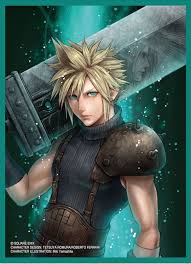 Square Final Fantasy Sleeves: Cloud