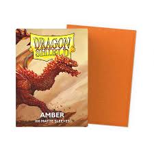 Dragon Shield Matte:  Amber