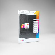 18-Pocket Pages Side-Loading Black