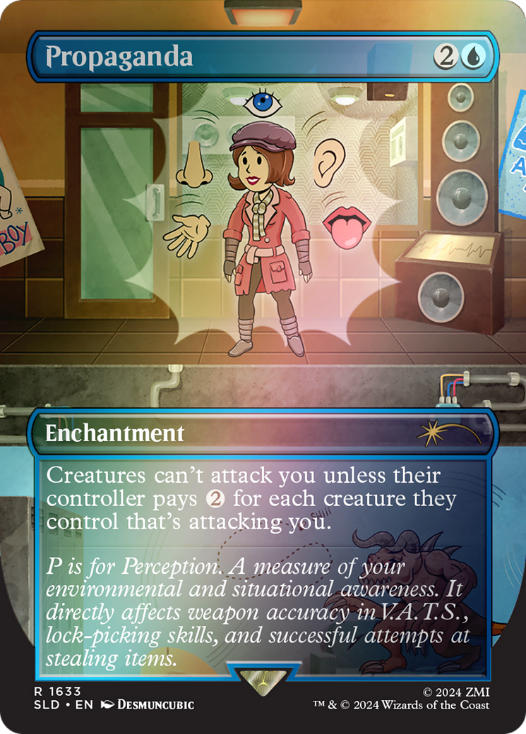 Propaganda (SLD-1633) - Secret Lair Drop (Borderless) Foil