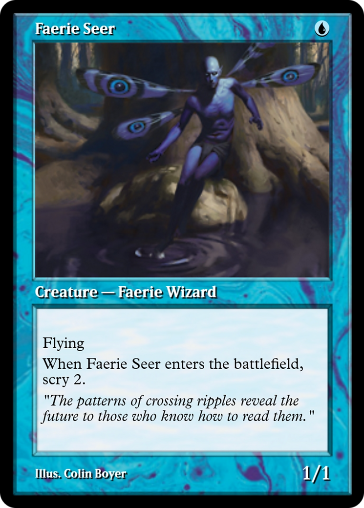 Faerie Seer (PRM-91247) - Magic Online Promos