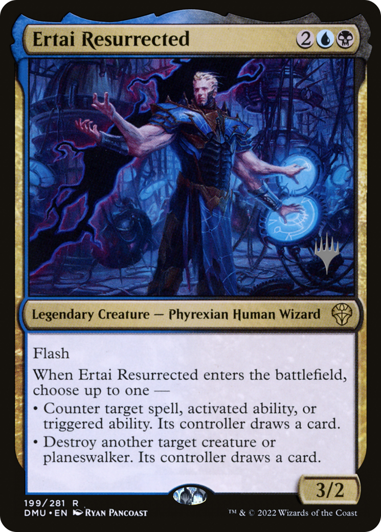 Ertai Resurrected (PPDMU-199P) - Dominaria United Promos Foil