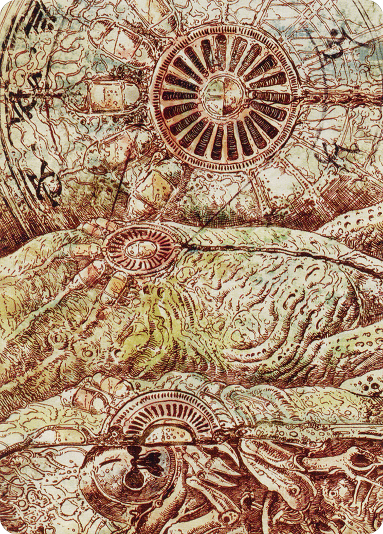 Phyrexian Processor // Phyrexian Processor (ABRO-070) - The Brothers' War Art Series (Borderless)