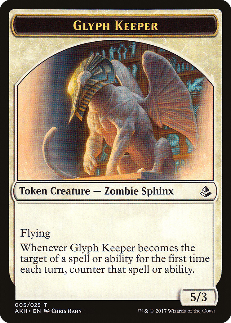 Glyph Keeper (AKH-005) - Amonkhet Tokens Foil