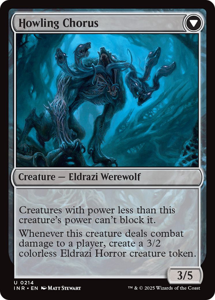 Shrill Howler // Howling Chorus (INR-214) - Innistrad Remastered