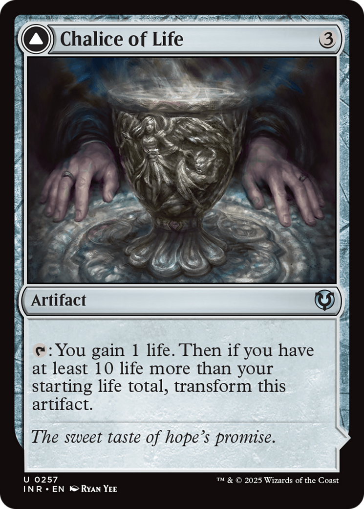 Chalice of Life // Chalice of Death (INR-257) - Innistrad Remastered Foil
